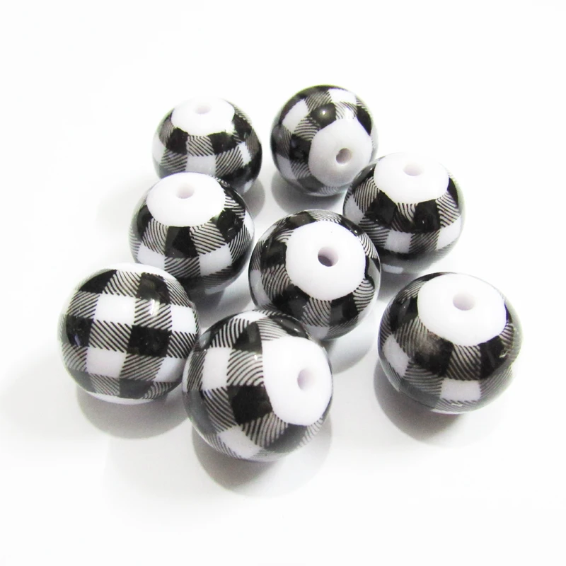 Новинка! Оптовая продажа: 20 мм 100 шт./пакет акриловое волокно Леопардовый узор