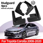 Брызговики для Toyota Corolla 2008-2020 годов выпуска