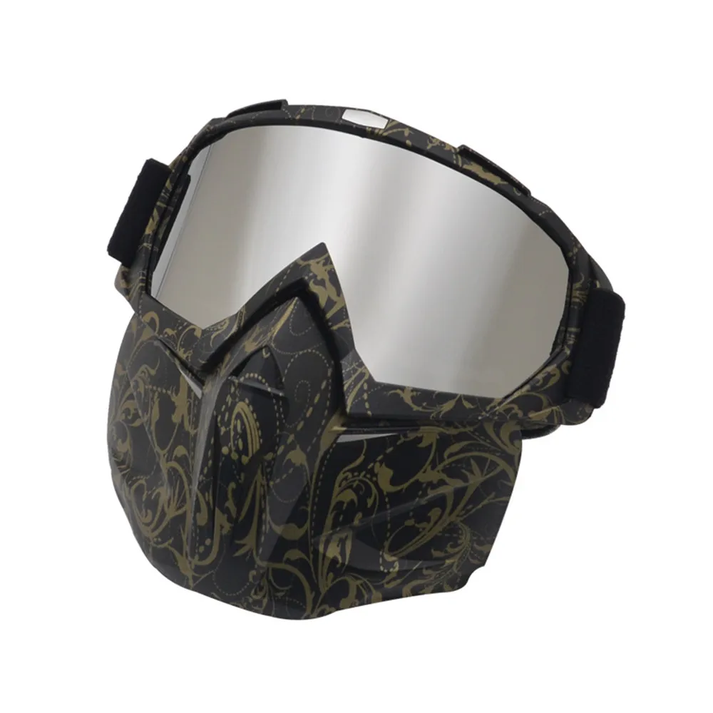 Противоударные съемные мотоциклетные очки HD Vision из ТПУ Маска для безуф-защиты