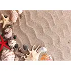Фоны для фотосъемки с морскими звездами ракушками и волнами песком пользовательский фон для фотосъемки Детская Игрушка реквизит для фотосъемки