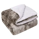 Осенне-зимнее кашемировое одеяло, однотонное одеяло из искусственного меха для одного дивана, плюшевое теплое Флисовое одеяло, для студенческого общежития