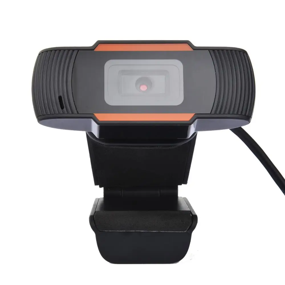 Новая веб камера с поворотом на 360 градусов 2 0 HD USB для видеозаписи микрофоном ПК и