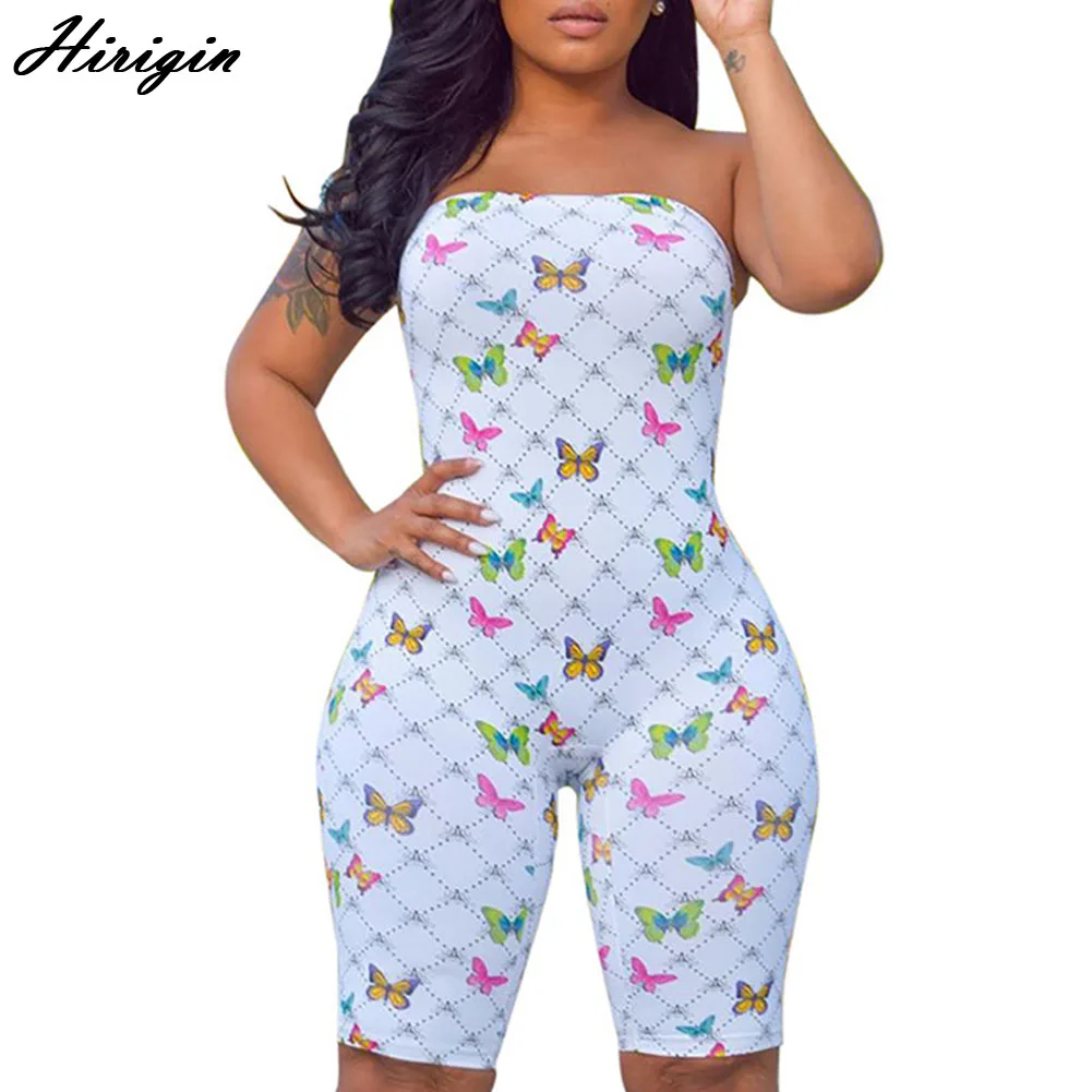 Комбинезон женский с принтом бабочек пикантная одежда для спортзала