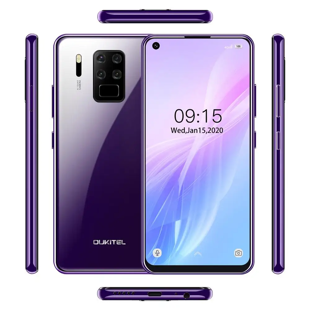 OUKITEL C18 Pro 6 55 &quotHD Android 9 0 4 Мб Оперативная память 64 Гб Встроенная 16MP камеры смартфон