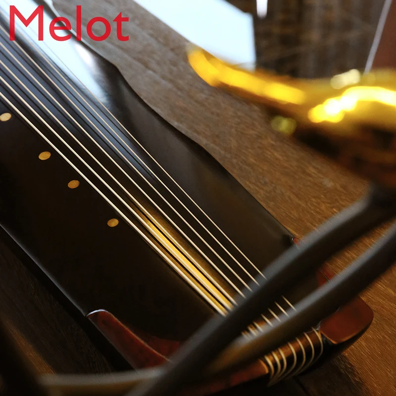Goede Master Handgemaakte Spar Gepersonaliseerde Creatieve Productie Guqin Beginner Volwassen Beginner Draagbare Piano Tafel Kan Worden Gespeeld