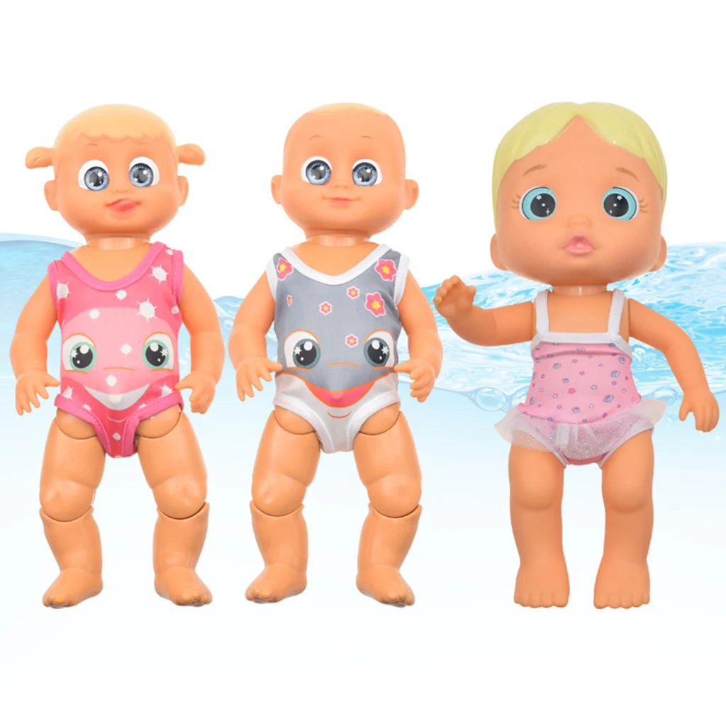 

Preschool Kids Swimming Doll Play in Water Baby Dolls Party Favors Toys