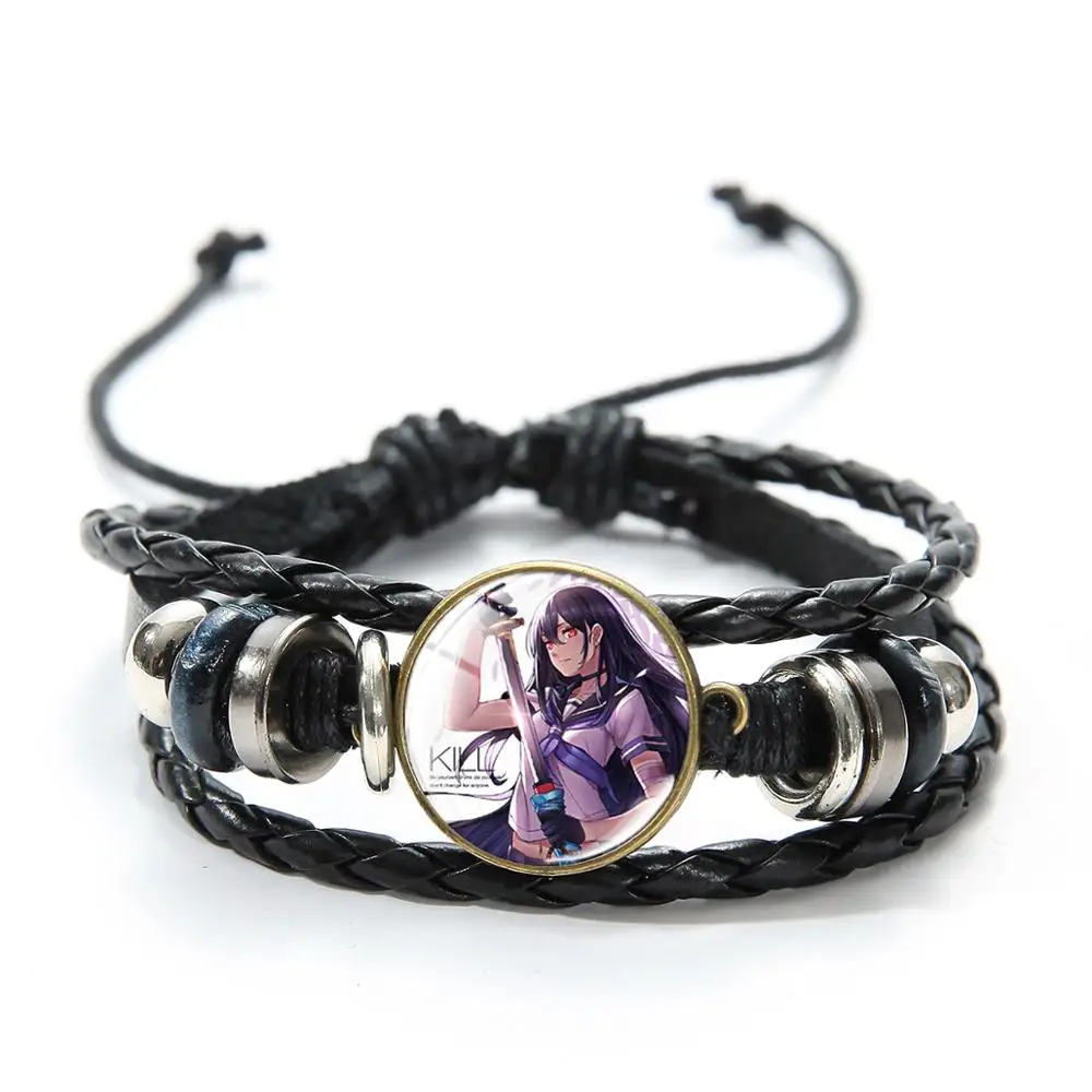 Akame ga Kill! Браслет для косплея Аниме фигурки Харадзюку стеклянный кабошон