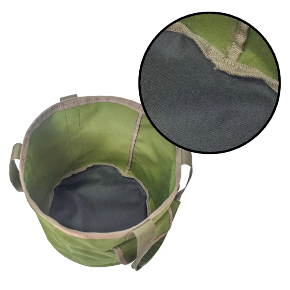

1PC Gardening Tools Bucket Bag Portable Garden Tool Bag Waterproof Canvas Tool Bag Large capacity Tool Storage Bag for Gardening