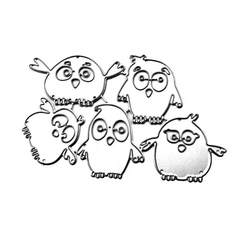 Животные металлический Трафаретный вырубной штамп Скрапбукинг Сделай Сам для