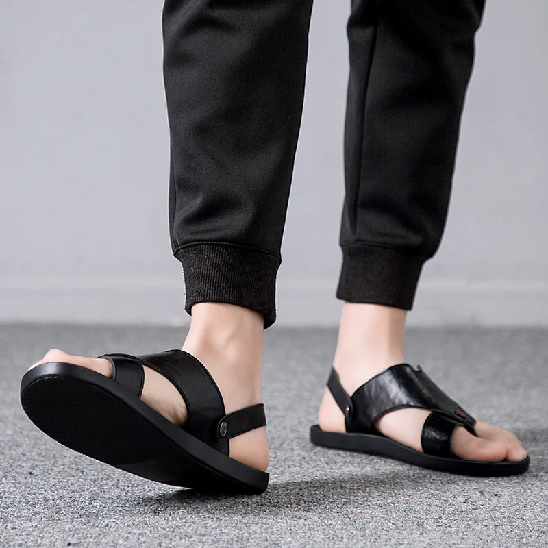 

Sandali Da Uomo Sandales Cuir Sandale Homme Ete Sandals Men Beach Shoes Sandalia Masculino Sandalias For Man Playa Hombre