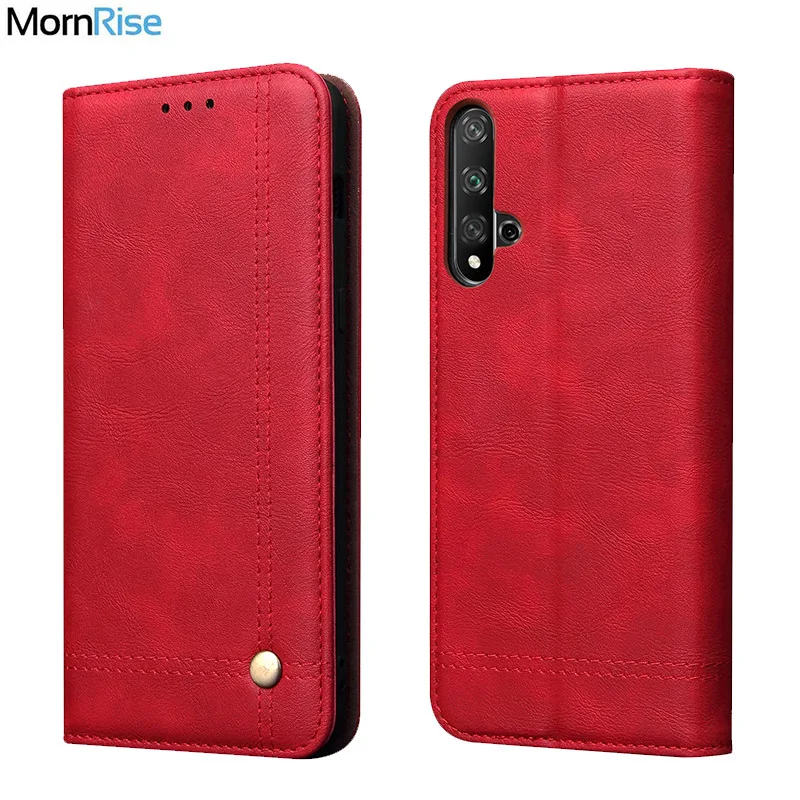 Винтажный кожаный чехол с откидной крышкой для Huawei Честь 20 20S pro / lite бумажник