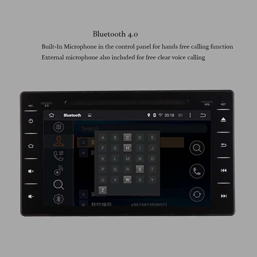 Car GPS Navigation Android 10.0 For TOYOTA Hilux 2016-2022 Auto Radio Stereo CD DVD Player with Bluetooth WiFi Mirror Link | Автомобили и