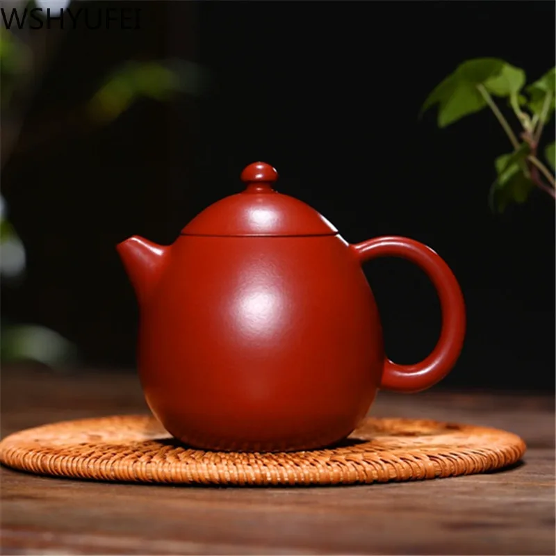 WSHYUFEI китайские чайники Yixing Teaware чайник ручной работы Dragon Egg Zhu Mud подлинные подарки