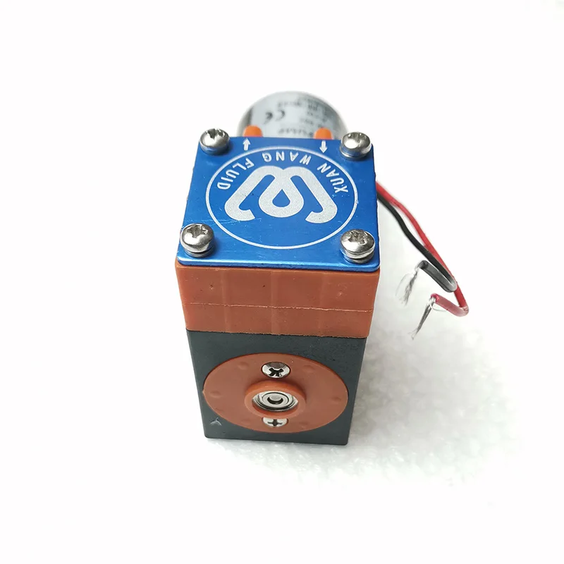 Воздушный насос постоянного тока мембранный мини 24 В устойчивый к коррозии