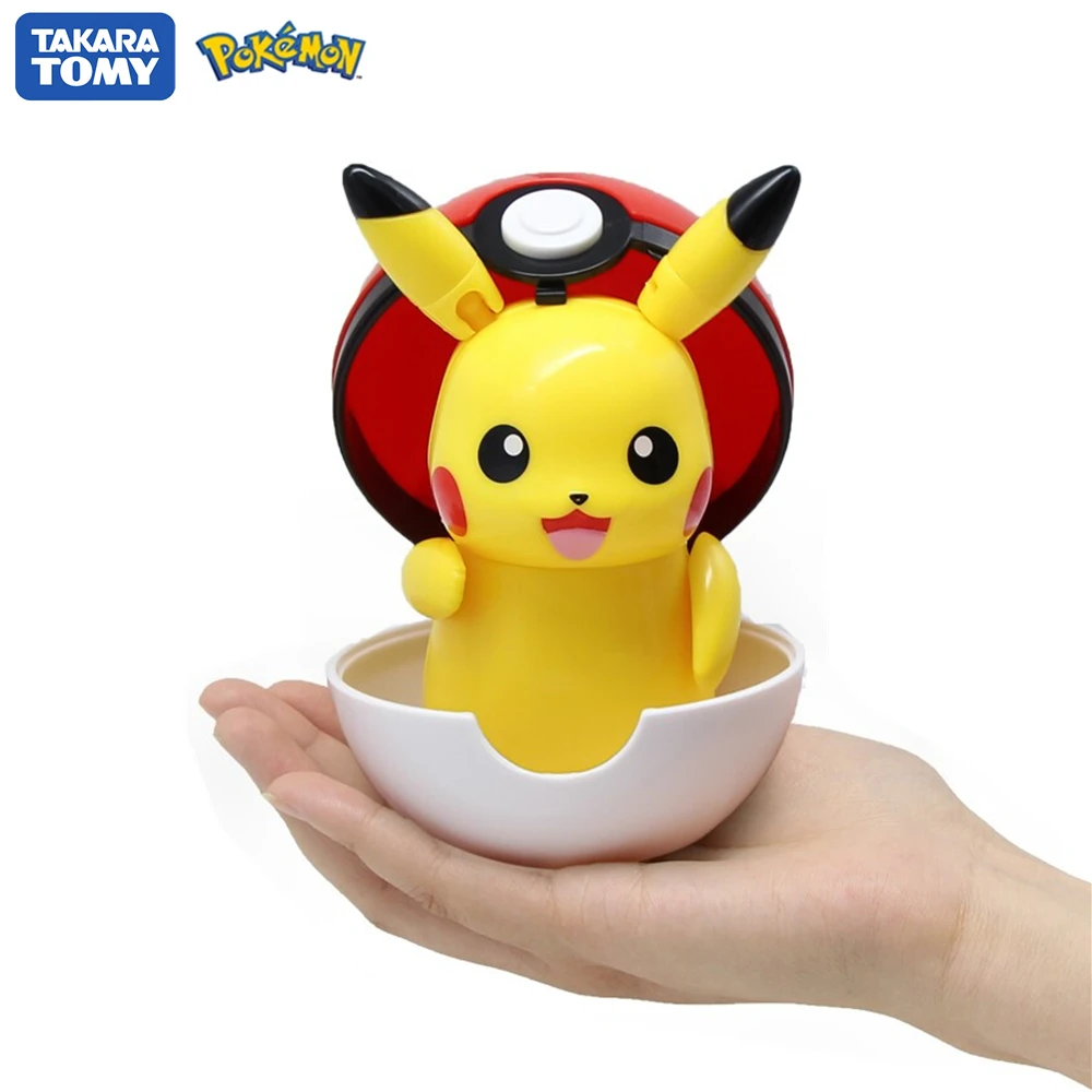 

POKEMON Toys Poké Ball Deformed Pikachu Charizard Pocket Monster elves POKEMON Anime Action Figure Toys kids Doll Model GIFT