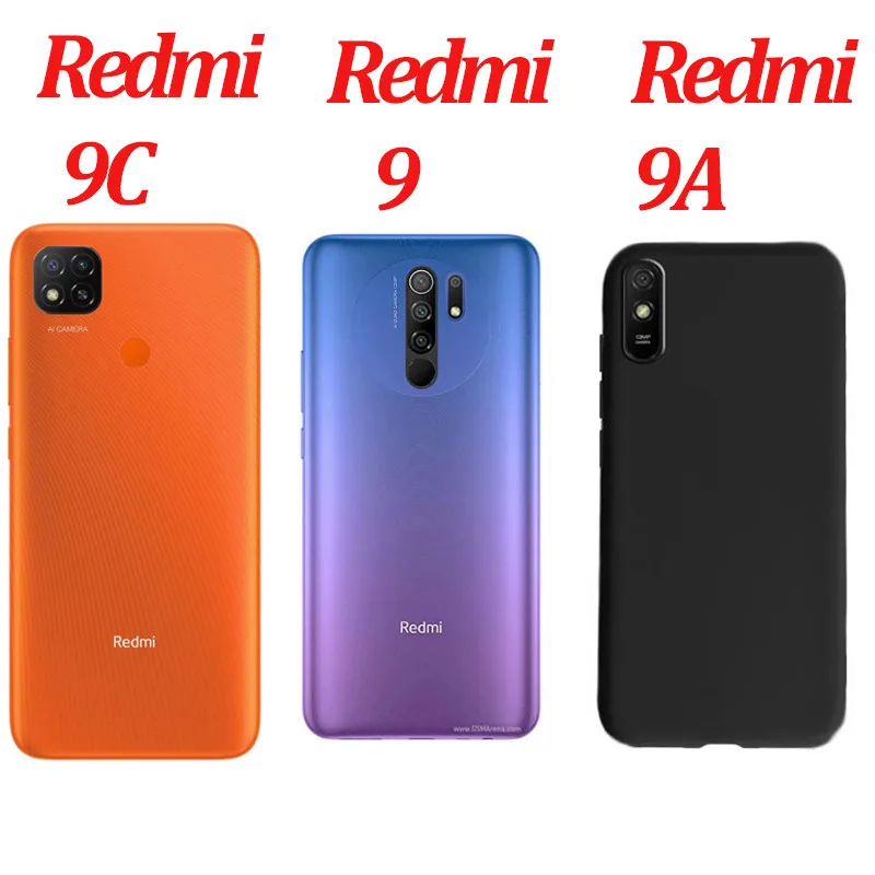 

Redmi 9C NFC,Silicone Cases For Xiaomi Redmi 9A 9C Ring Holder Case Transparent Shockproof Funda Xiomi Redmi 9 c Soft Back Cover