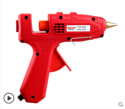 

Hot melt adhesive gun can be thermostat hot glue, glass glue, household electric adhesive, hot melt glue stick hot glue gun