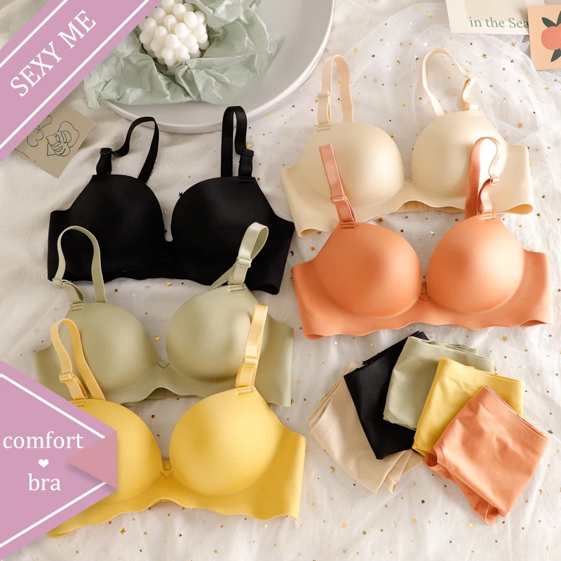Women's Bra U Cup 3/4 Off Shoulder Cotton Comfortable Detachable Ladies Bra