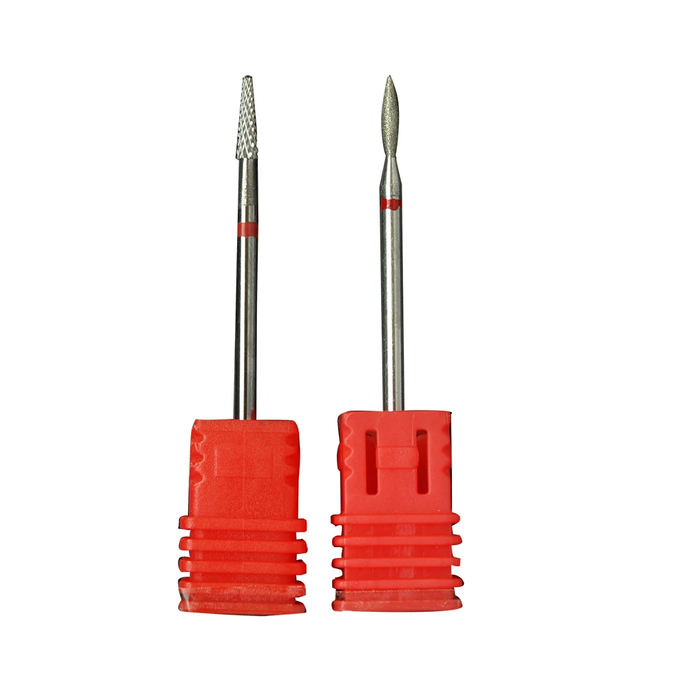 Tungsten Carbide Nail Drill Bit Cutter For Manicure Machine Carbide Electric Nail Drill Milling Cutter For Nail File Accessories