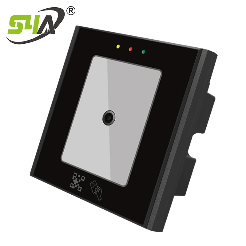 Qr-код RFID считыватель USB 125 кГц Wiegand датчик приближения закаленное стекло автоматическое зондирование QR-86