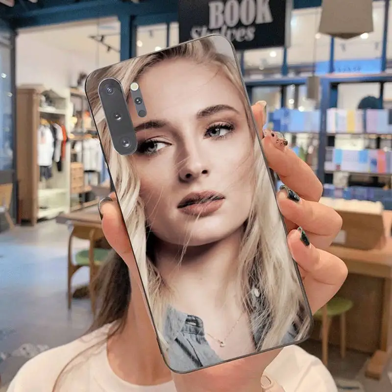 Мягкий чехол для телефона Софи Тернер Мейзи Уильямс Чехол Samsung Galaxy Note20 ultra 7 8 9 10 Plus