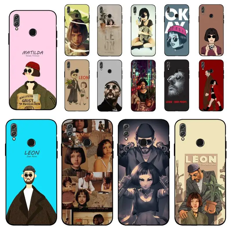

Yinuoda Cartoon Killer Leon Uncle Girl Phone Case for Huawei Honor 10 i 8X C 5A 20 9 10 30 lite pro Voew 10 20 V30