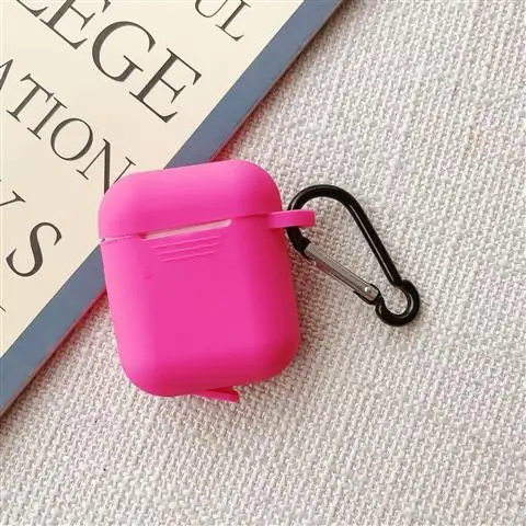 7 Для Airpods Bluetooth футляр для наушников для Apple Airpods с крюком TPU силиконовый чехол для iOS i10 i11 i12 i13 Tws чехол для наушников - Цвет: 7