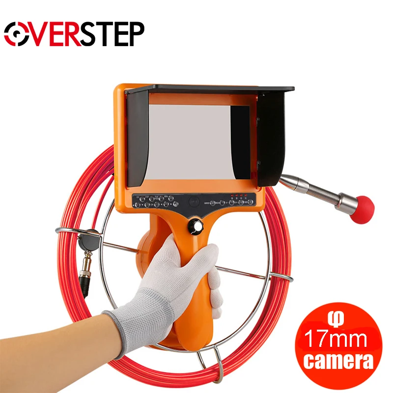 Видеорегистратор счетчик подводная видео труба Инспекционная камера 9 шт.