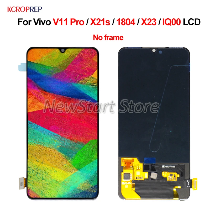 ЖК дисплей Vivo V11 Pro X21s 1804 X23 IQ00 кодирующий преобразователь сенсорного экрана в
