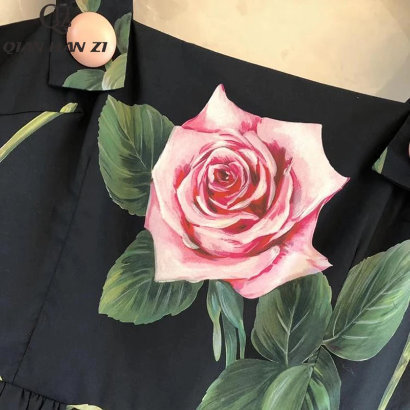 Цянь Хан Zi модные дизайнерские для подиума летние платье женщин Спагетти ремень