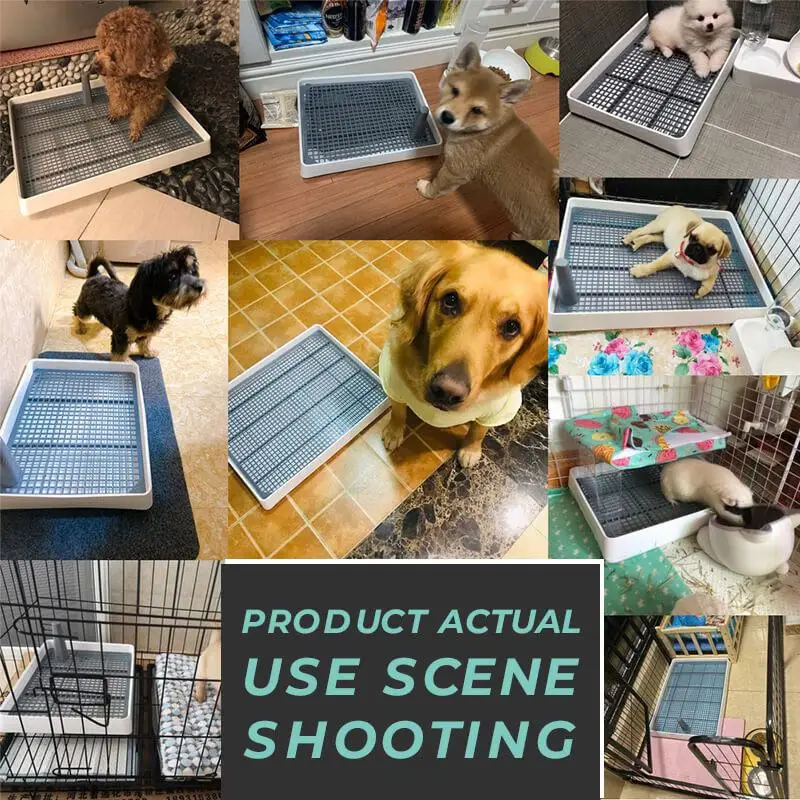 Портативный туалет для дрессировки собак комнатный Маковый горшок маленьких