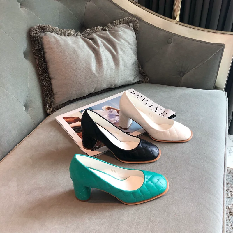 Женская обувь на платформе и каблуке Цвет зеленый женская высоком Дизайнерская