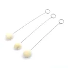 5 шт.лот краситель для кожи Dauber Wool Daubers шариковая щетка для кожи DIY Инструменты для окрашивания кожи Аксессуары для кожевенного ремесла