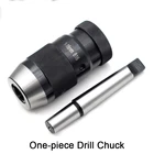 1-16 мм Емкость 45 # сталь самозатягивающийся токарный станок без ключа сверлильный патрон с MT3-B18 шатун конусная оправка патрон часть сверлильный патрон