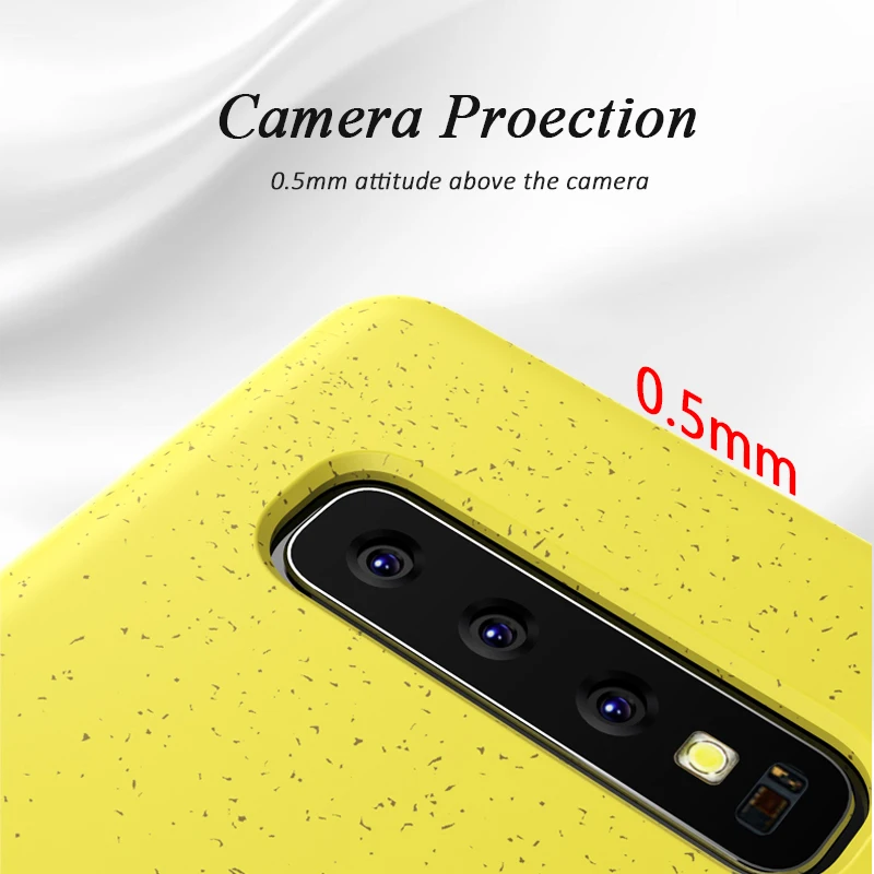 Case For Samsung S20 Ultra Candy Color Soft TPU Wheat pole Silicone Back Cover Galaxy Note 10 Pro S10 Plus E | Мобильные телефоны и