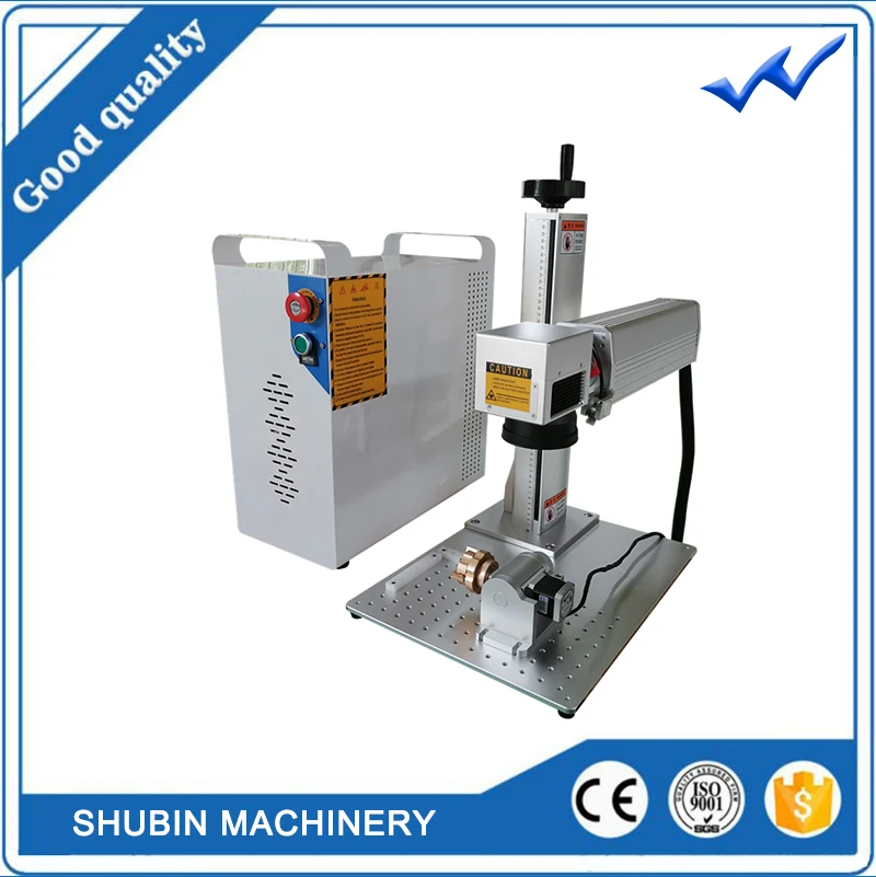 

30W 50W Portable Desktop Fiber Metal Pen Ceramic Logo Laser Engraving Machine