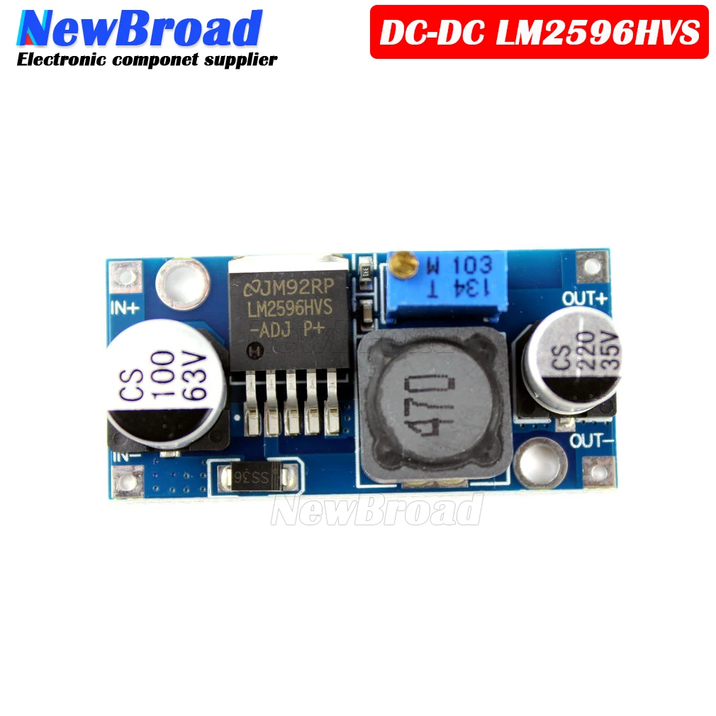 1 шт. LM2596HVS LM2596 HV LM2596HV DC-DC Регулируемый понижающий преобразователь модуль питания 4