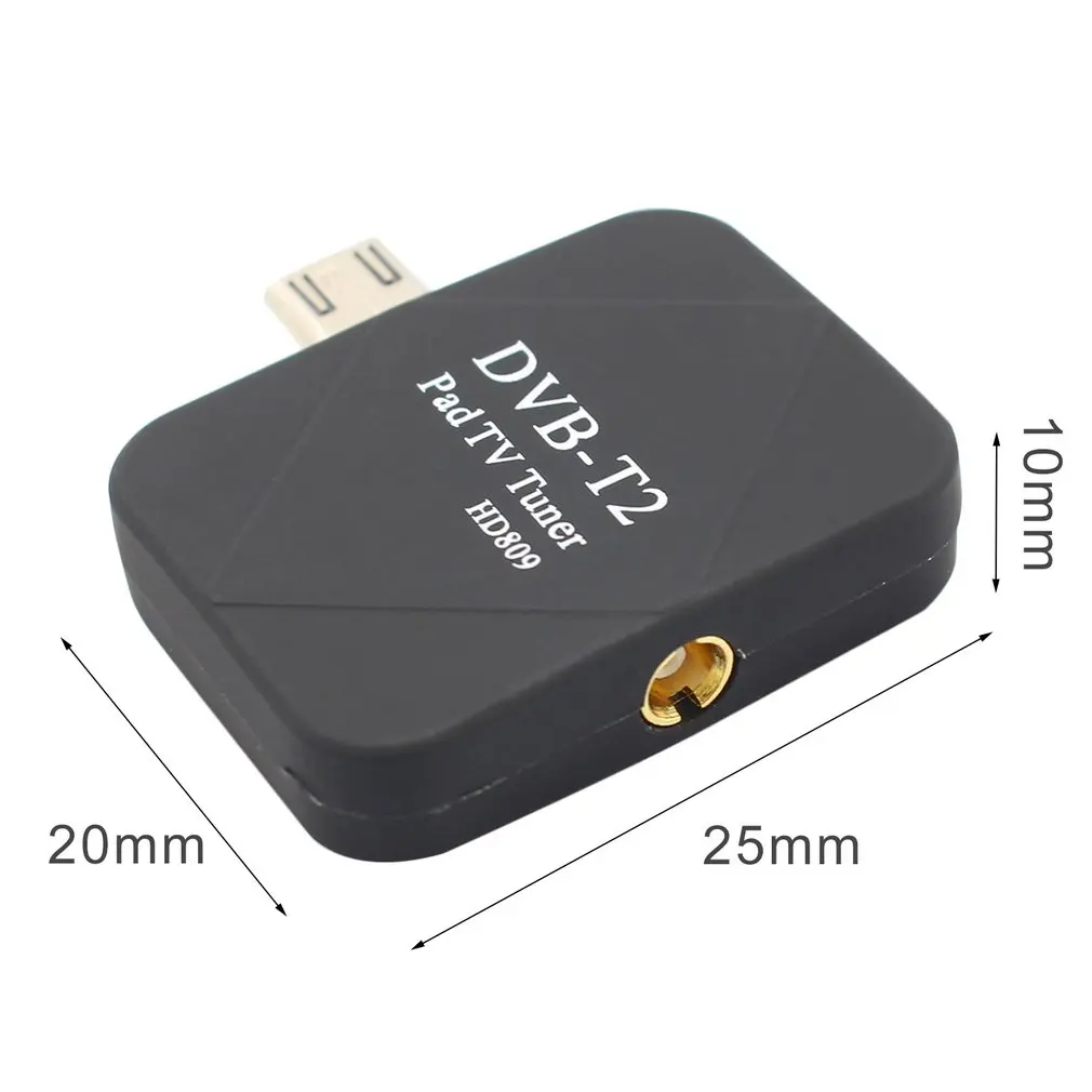 

DVB-T2 HD TV Digital TV Receiver Micro USB Satellite Signal For Android Phone Pad Tuner Support EPG Automatic Search HD809