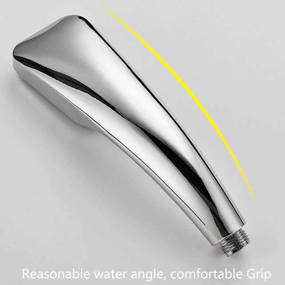 

300 hole High-Pressure Shower Head Chrome Powerful Boosting Spray Water Saving Spray Bath Water Saving High Head
