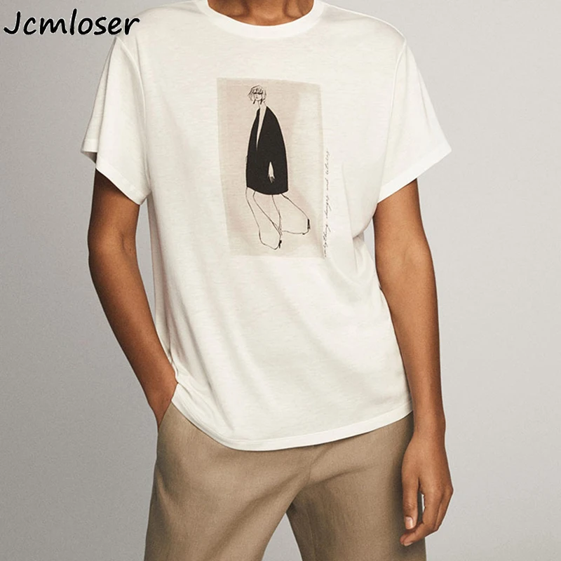 

Футболка женская хлопковая базовая с круглым вырезом, в английском стиле