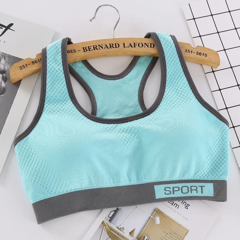 

ATHVOTAR New Women Seamless Running Bra Beauty Back Wireless Shockproof Underwear Macaron Color Breathable Fitness Sexy Bra