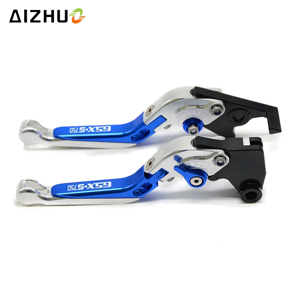С GSX-S750 Тормозной Рычаг Сцепления Мотоцикла Алюминиевый Выдвижной регулируемый