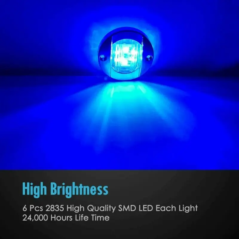 6-2835-SMD Boat LED Stern Lights 4x Cabin Deck Light | Автомобили и мотоциклы