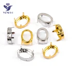 YANRUO 4120 4128 овальные серебряные и золотые металлические коготь, DIY ювелирные изделия, поделки, вышивка стразами, кристаллы, шитье, стразы