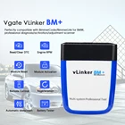 Автомобильный диагностический сканер VSTM Vgate vLinker BM + OBD 2, Bluetooth 4,0, Wi-Fi