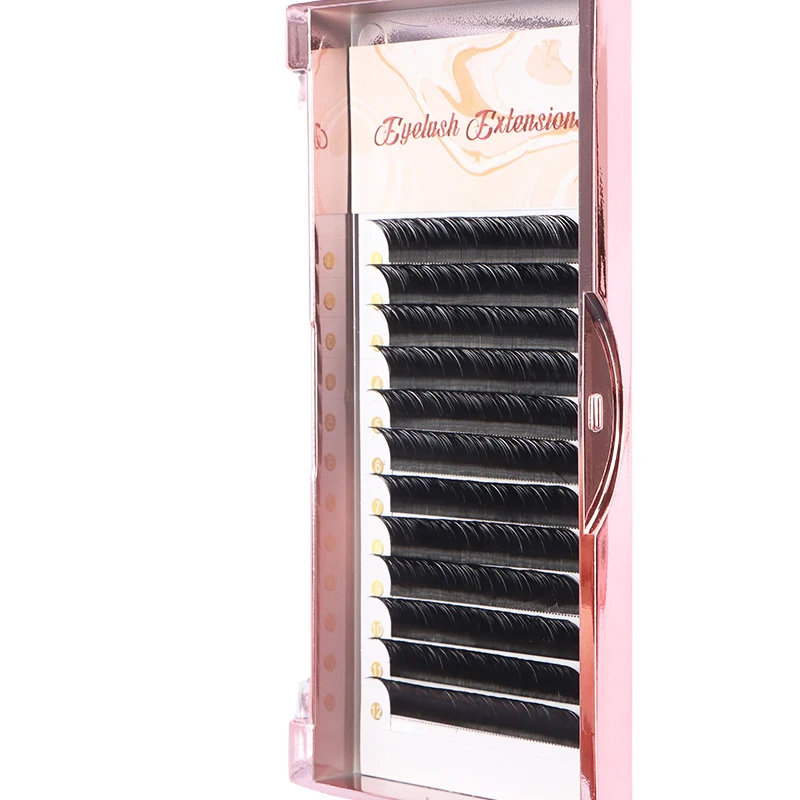 Накладные норковые ресницы индивидуальные 12 линий 8 15 мм ручная работа