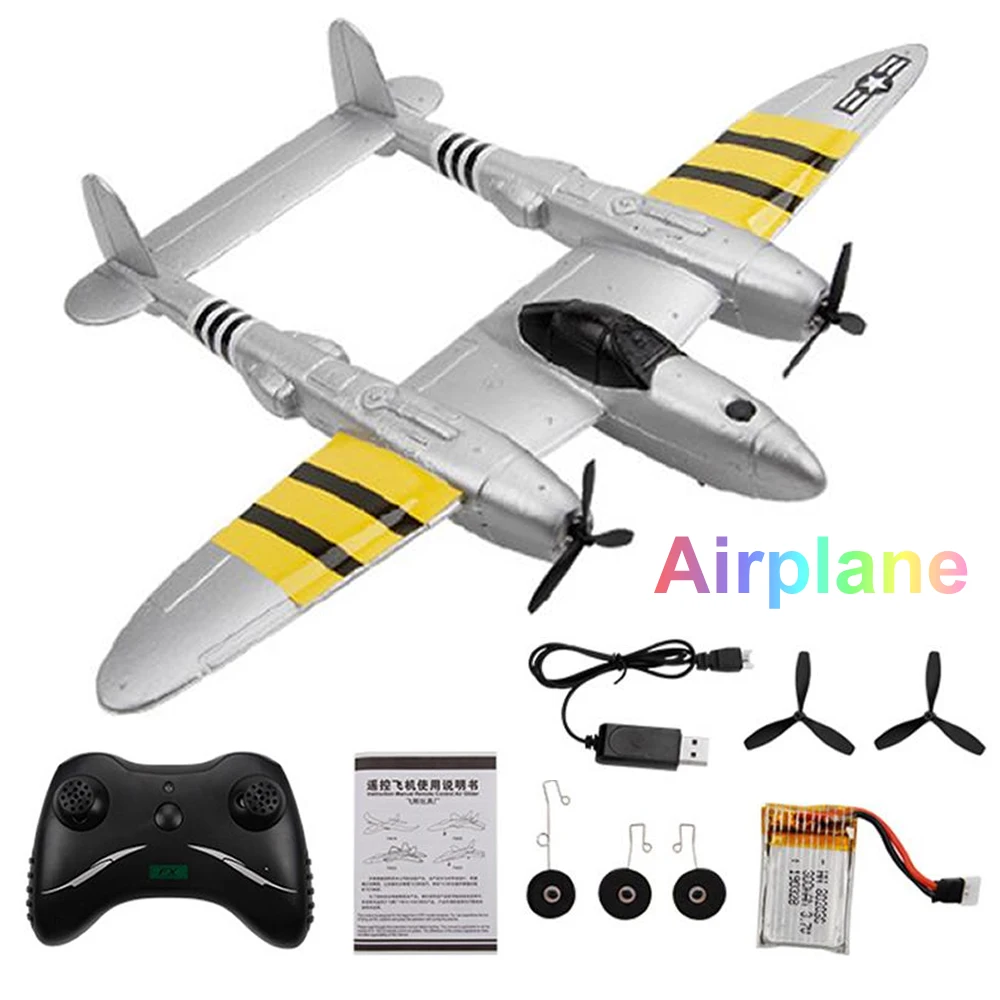 

Beginner 2.4G 2CH Electric RC Glider Plane 120 Meters Remote Control Airplanes High Quality Toy AOSST