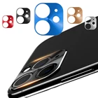 Защитная Наклейка для объектива камеры телефона iPhone 12Mini Pro Max металлическое покрытие защитное кольцо для объектива камеры для iPhone 12