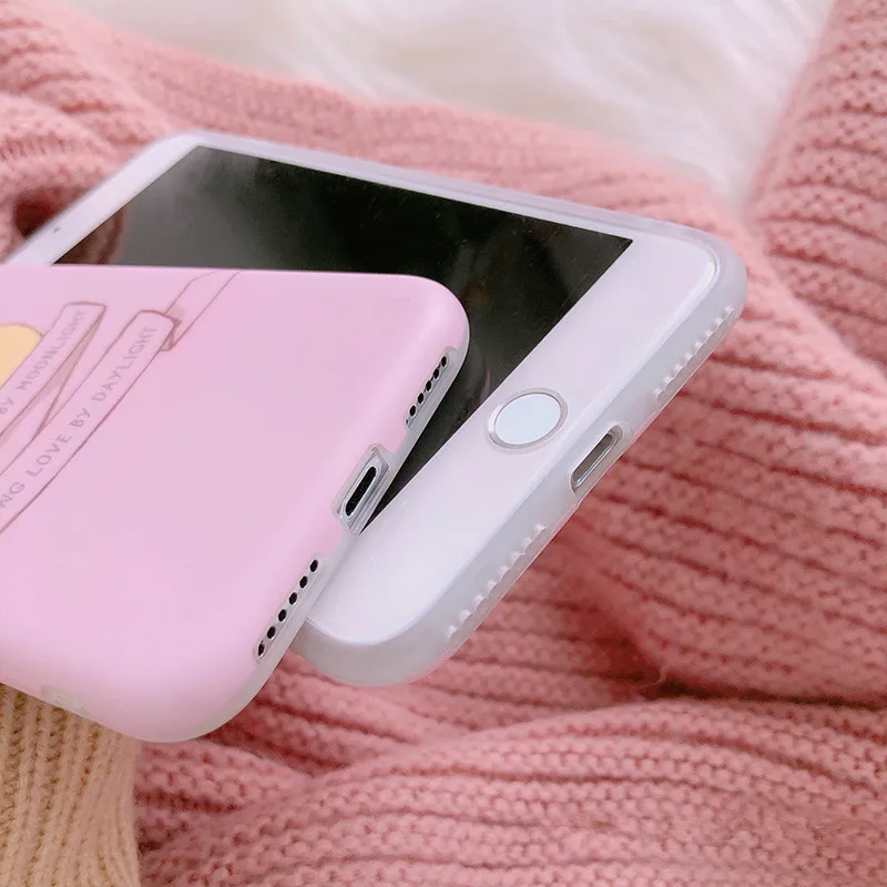 Япония Сейлор Мун Телефон чехол для iPhone X XS Max XR 6 6s Puls 7 8 bts Мультфильм ТПУ Мягкая