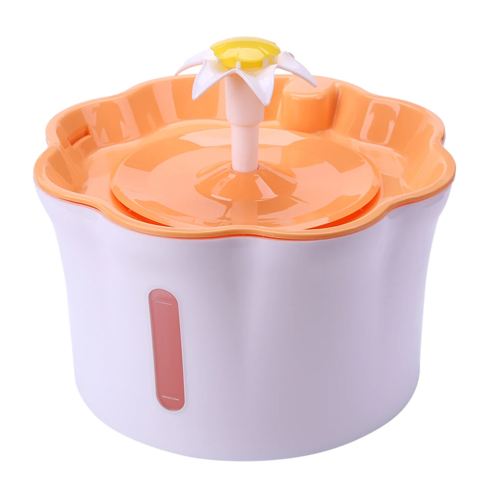 2.4L автоматический фонтан для воды домашних животных кошек светодиодный